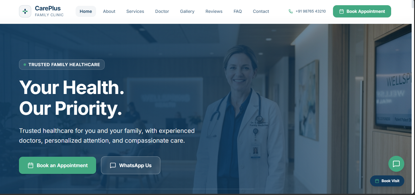🩺 Family Clinic preview 1