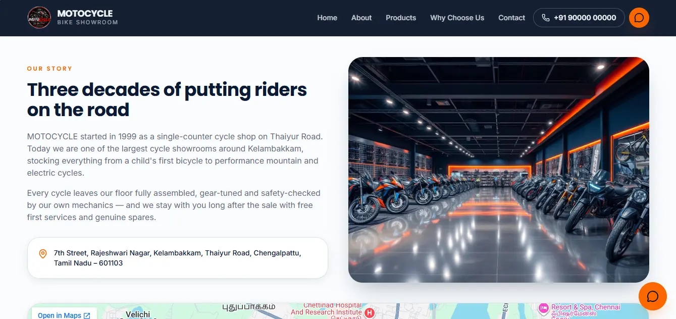 🚲 Bike Showroom preview 2
