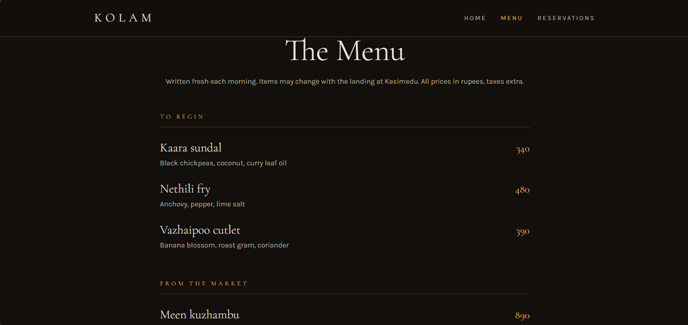 🍽️ Fine Dining Restaurant preview 2