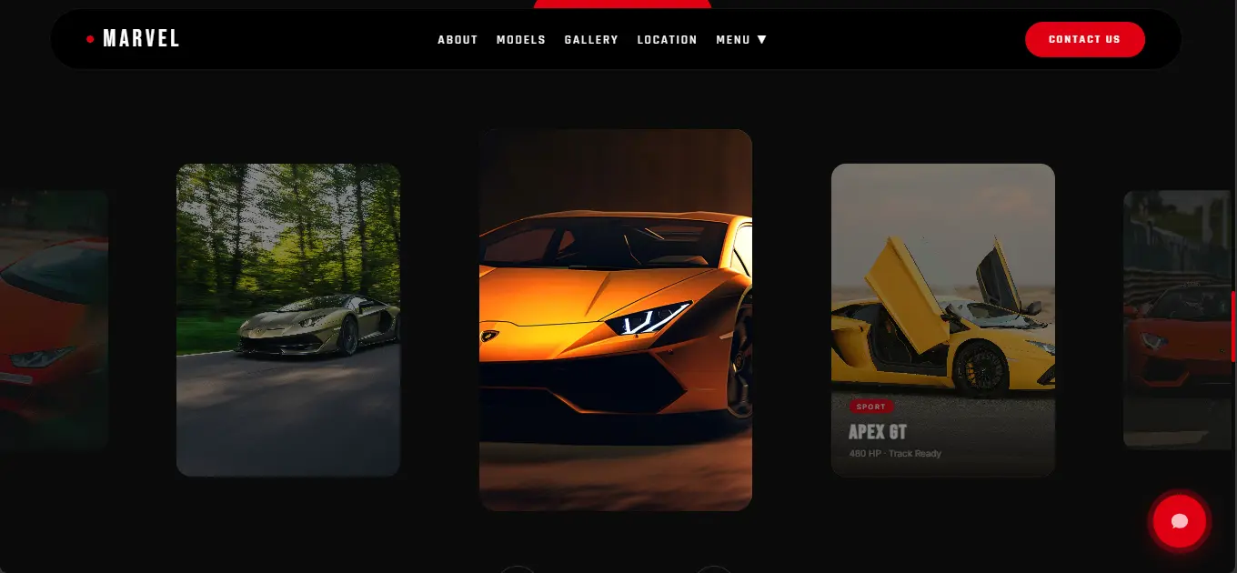 🏎️ Marvel Car Showroom preview 3