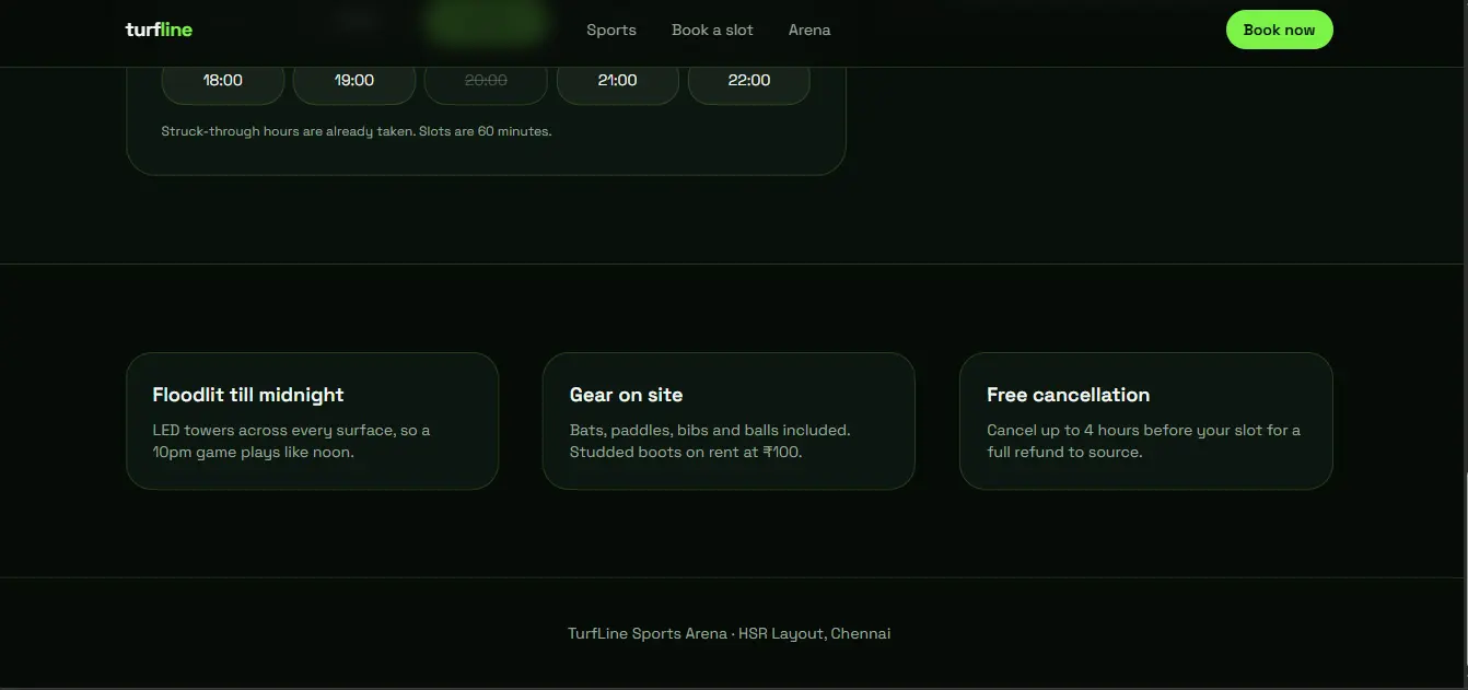 ⚽ Sports Turf & Courts Booking preview 4