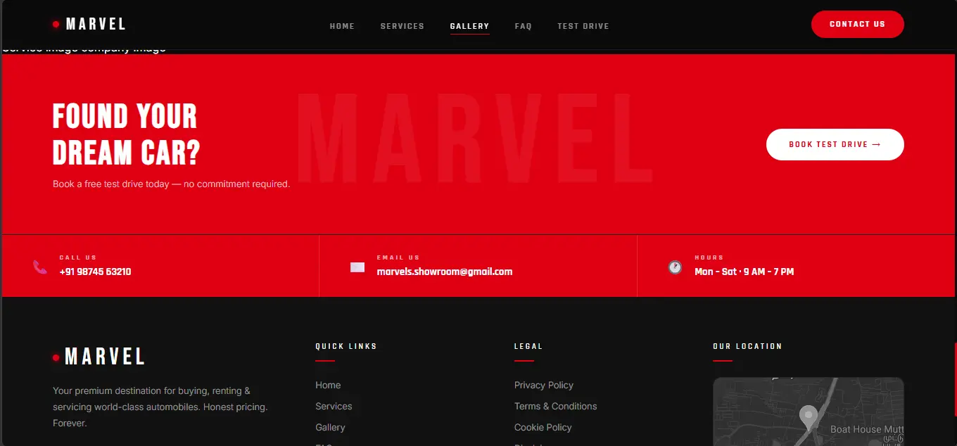 🏎️ Marvel Car Showroom preview 4
