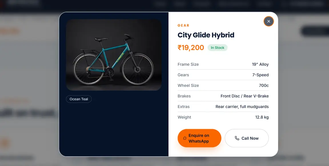 🚲 Bike Showroom preview 4